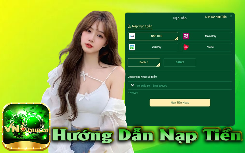 Hướng dẫn nạp tiền